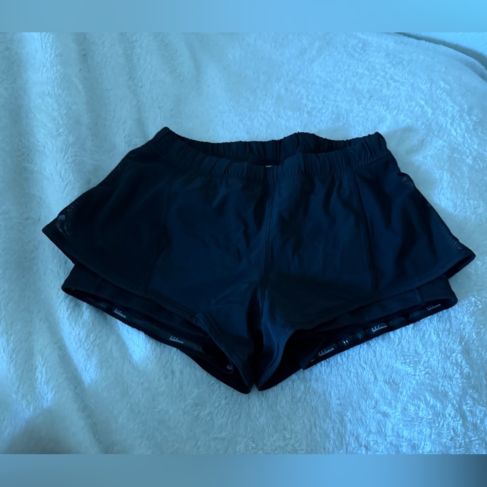 Lululemon Women's Black Athletic Shorts